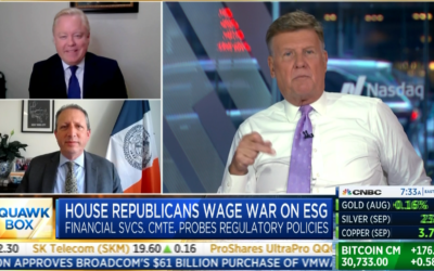 CNBC Squawk Box Debate: ESG and Climate Mandates Will Destroy U.S. Competitiveness